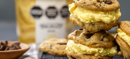 Alfajor Cookie con chips de chocolate